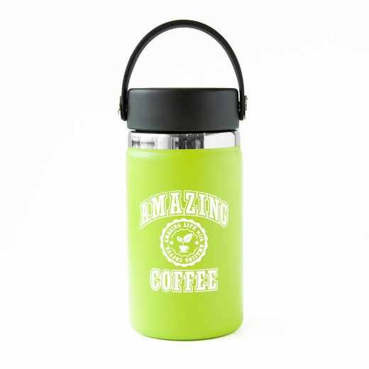 Hydro Flask×AMAZING COFFEE カレッジロゴ コラボトル〈グリーン〉 詳細画像 ー 1