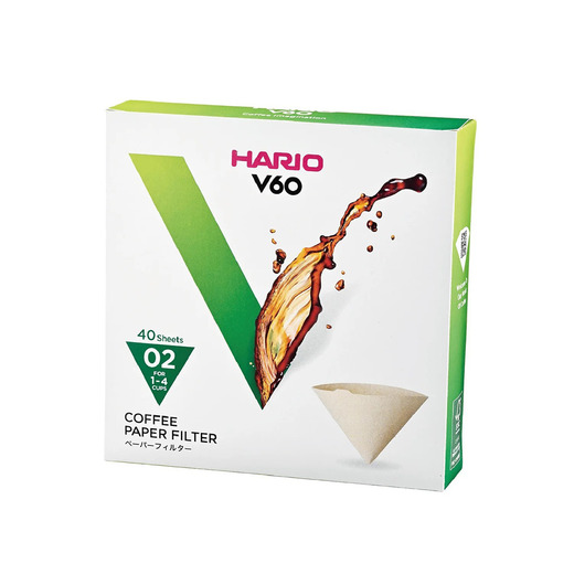 HARIO V60 ペーパーフィルター02 M 40枚入り 詳細画像 ー 1