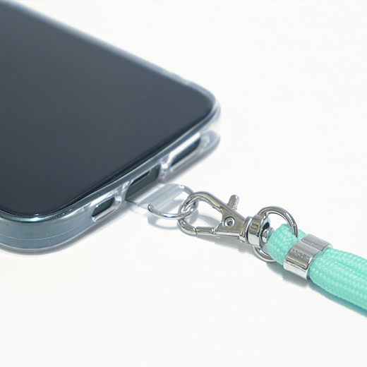 スマホショルダーストラップ〈パープル〉 詳細画像 ー 4
