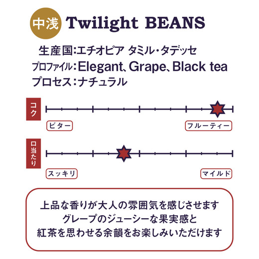 Twilight BEANS 詳細画像 豆のまま 3