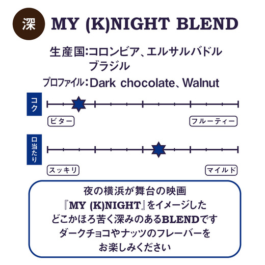 MY (K)NIGHT BLEND★ 詳細画像 豆のまま 3