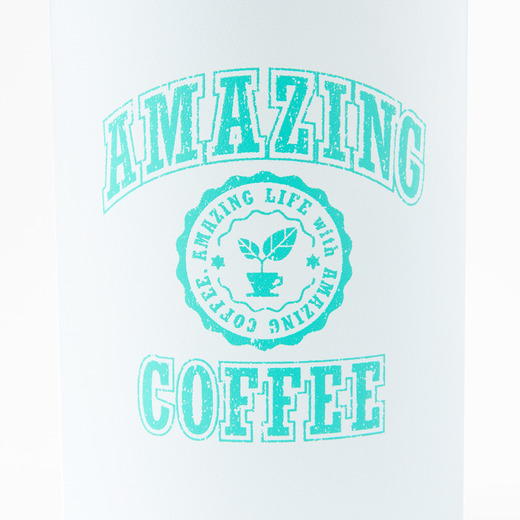 Hydro Flask×AMAZING COFFEE カレッジロゴ コラボトル〈ホワイト〉 詳細画像 ー 4