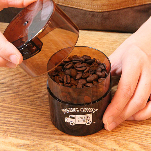 【希望者のみラッピング無料】 TIGHTVAC×AMAZING COFFEE COFFEEキャニスター｜AMAZING ミュージシャン