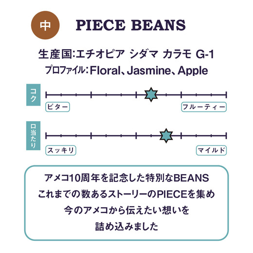 PIECE BEANS 詳細画像 豆のまま 3