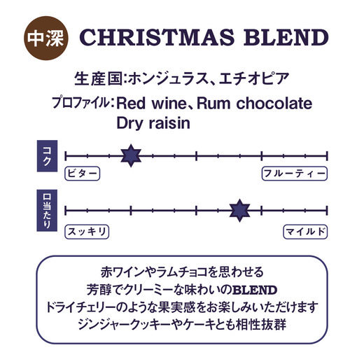 CHRISTMAS BLEND 詳細画像 豆のまま 3