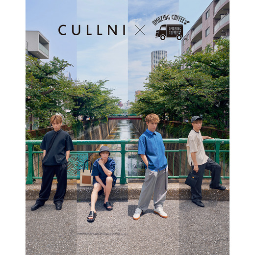 CULLNI×AMAZING COFFEE Denim Pullover 詳細画像 エクリュ 1