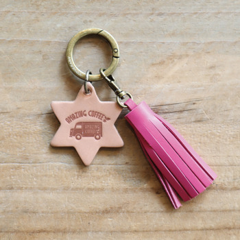 STARレザーチャーム〈ピンク〉