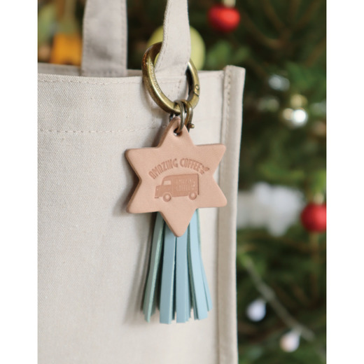 STARレザーチャーム〈ブラック〉 詳細画像