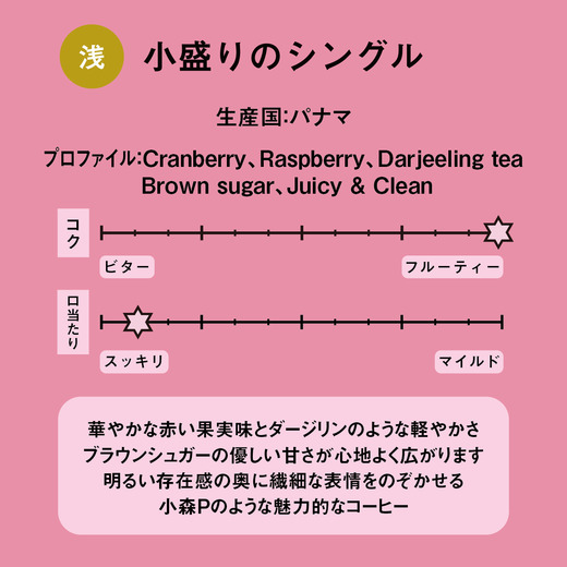小盛りのシングル(31g) 詳細画像 豆のまま 3