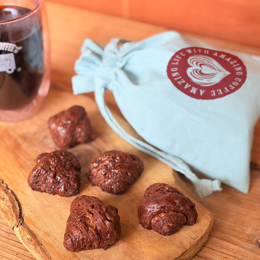 バレンタイン・チョコプティクロワッサン（5個入） 詳細画像 ー 1