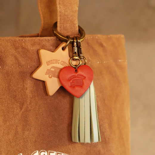 HEARTレザーチャーム 詳細画像 ー 2