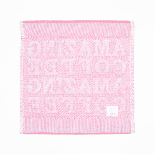 AMAZING COFFEE ハンドタオル〈ピンク〉 詳細画像