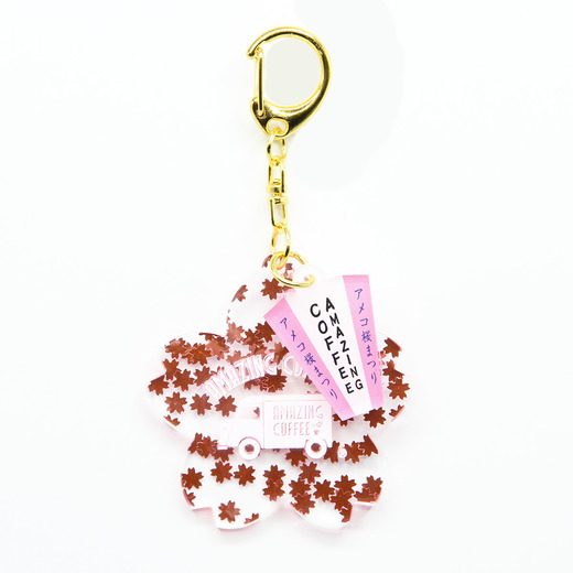 さくらアクリルキーホルダー 詳細画像 ー 1