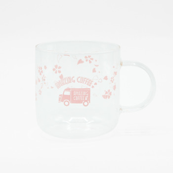 さくら耐熱ガラスマグ