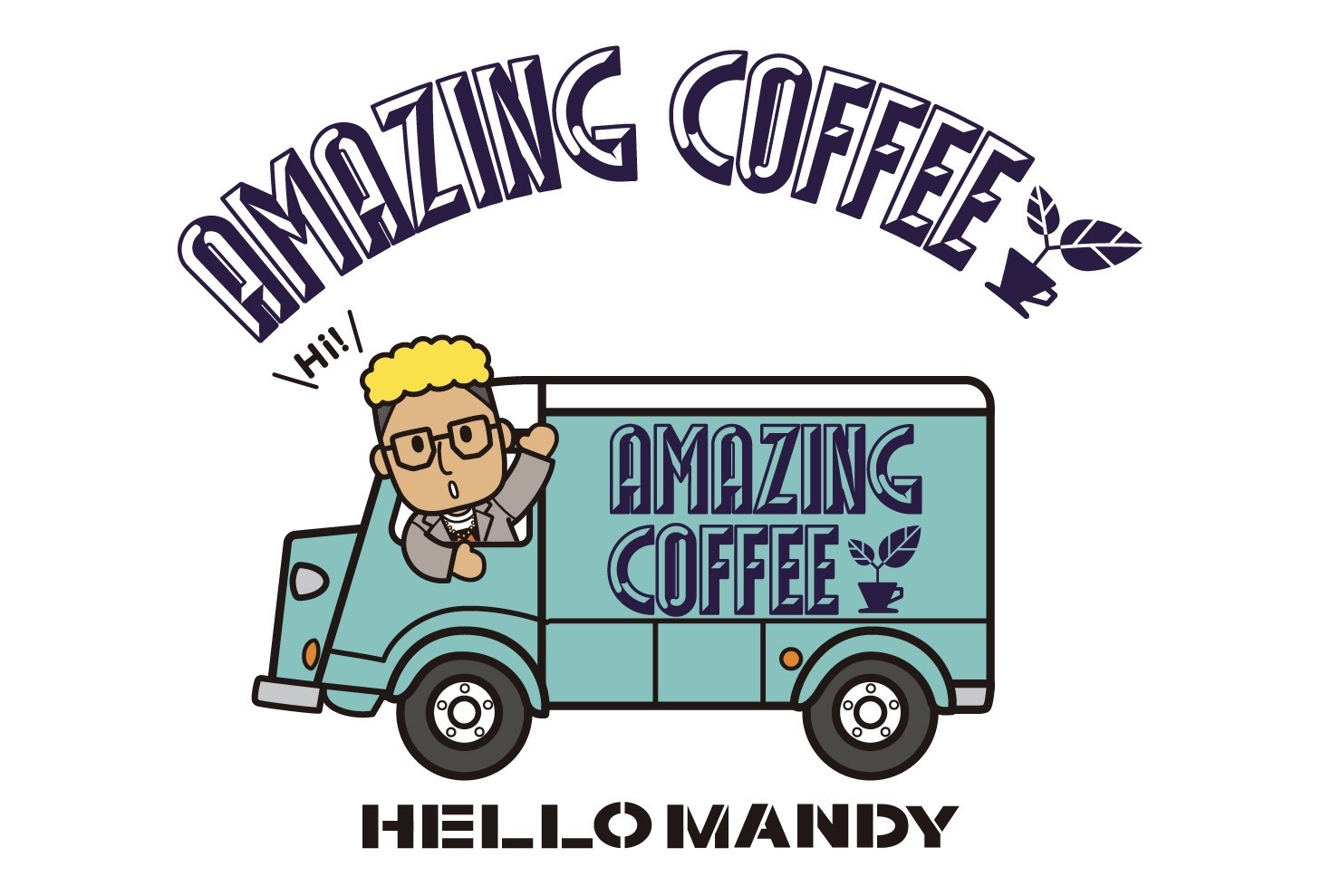 ✌️ハローメンディー × AMAZING COFFEE☕️