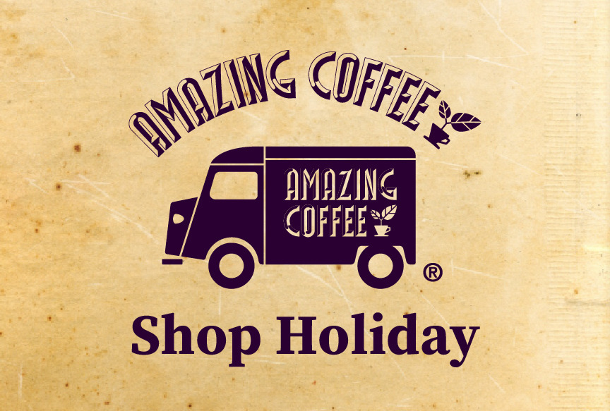 【AMAZING COFFEE2月店休日および一部臨時休業のお知らせ】