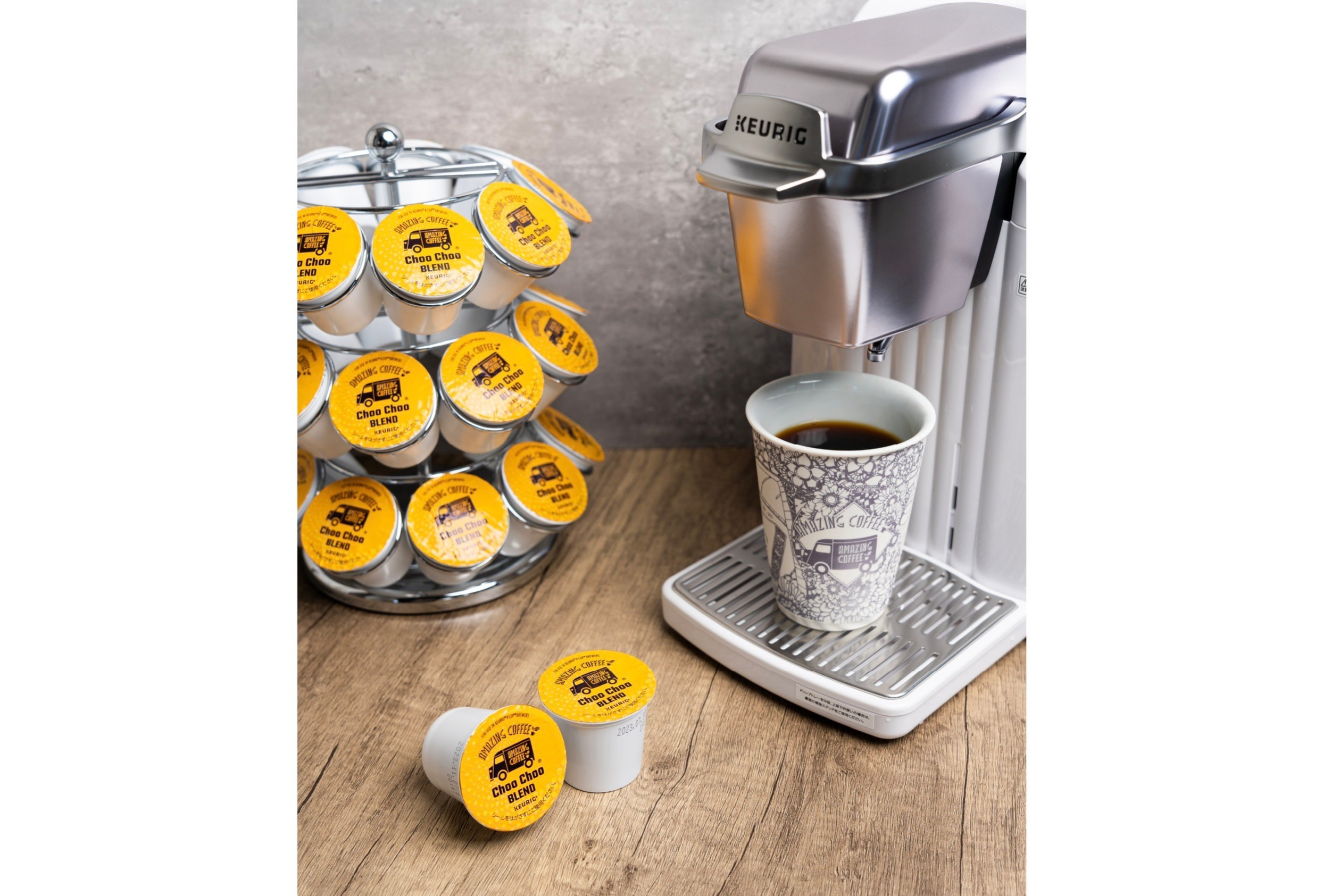 ☕️全米No.1シェアを誇る《カプセル式コーヒー&ティーマシン"KEURIG"》待望の第二弾コラボ商品『Choo Choo BLEND』発売決定‼️☕️