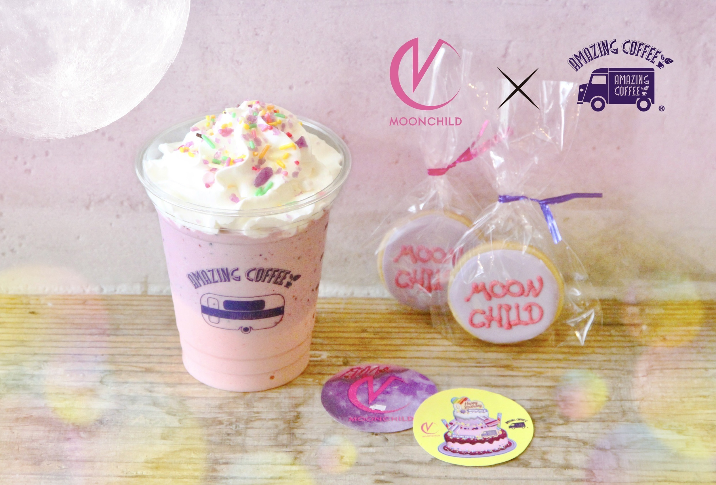✨【2023年5月3日(水)START!!】MOONCHILD × AMAZING COFFEE スペシャルコラボレーション☕️
