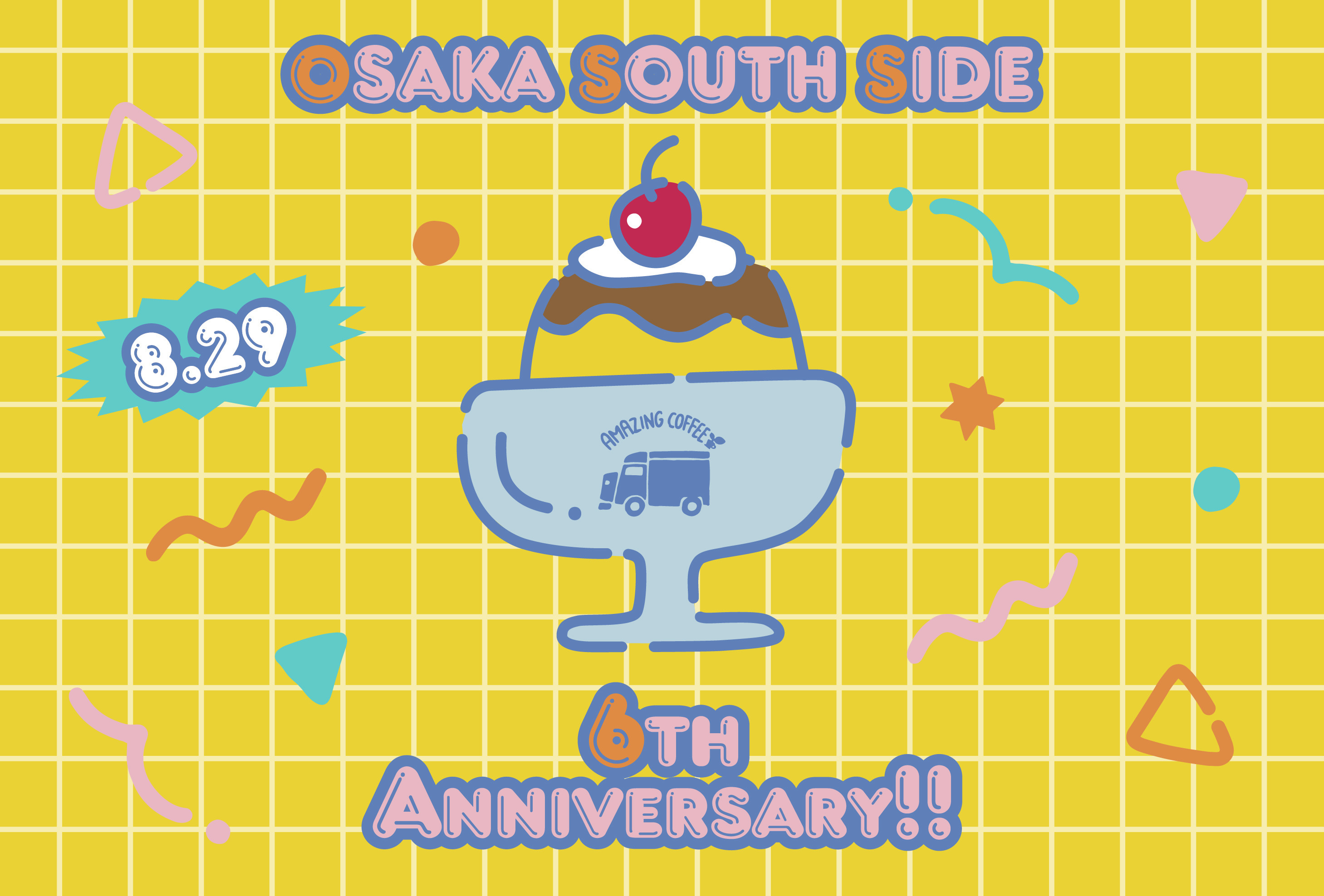★OSAKA SOUTH SIDE 6th Anniversary★8/26(土)より販売スタート